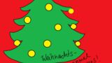 Gezeichneter Weihnachtsbaum als Symbolbild für unsere Textideen für Weihnachtsgrüße